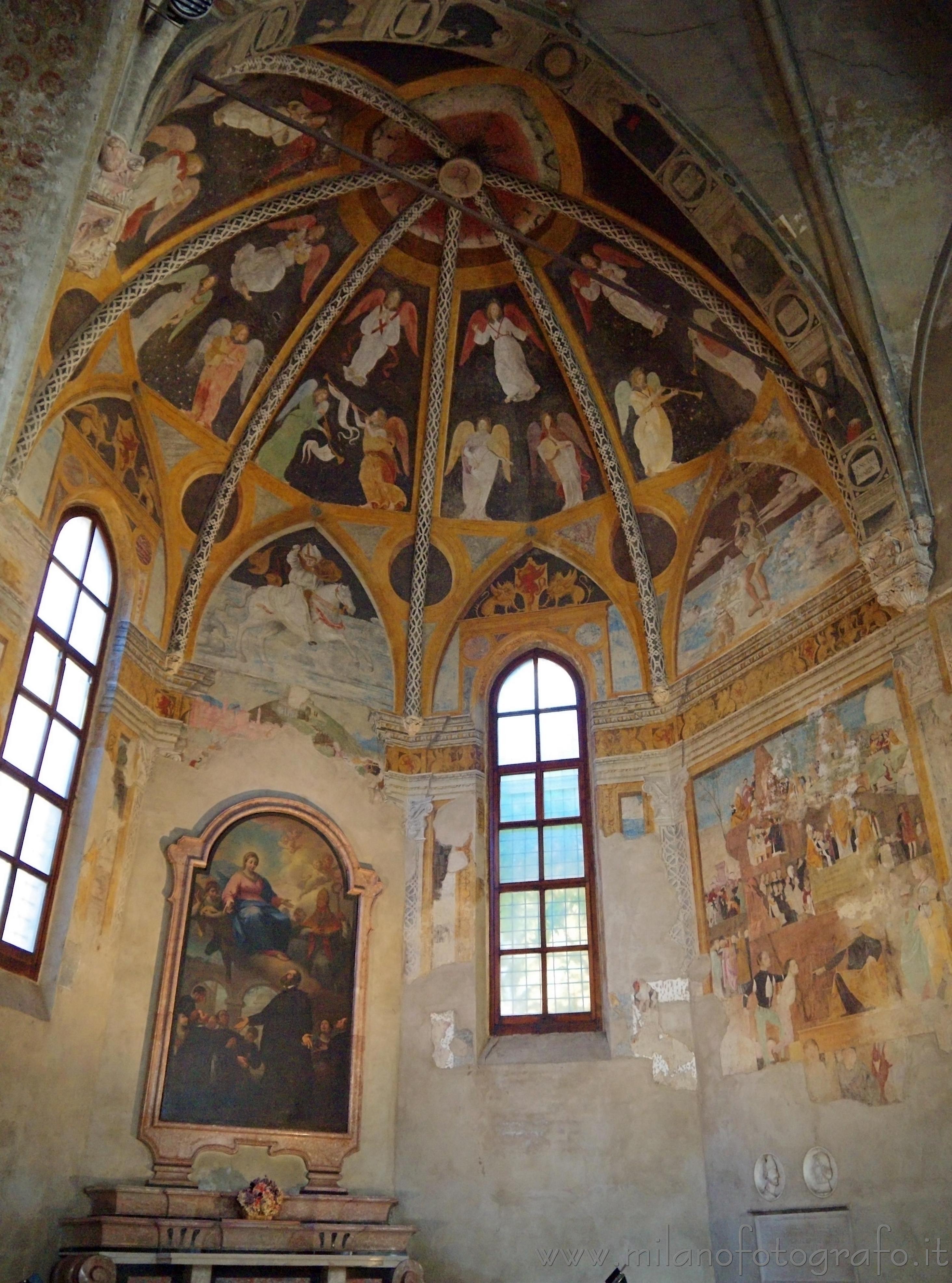 Milano - La Cappella di Sant’Ambrogio, o Cappella Grifi, in San Pietro in Gessate